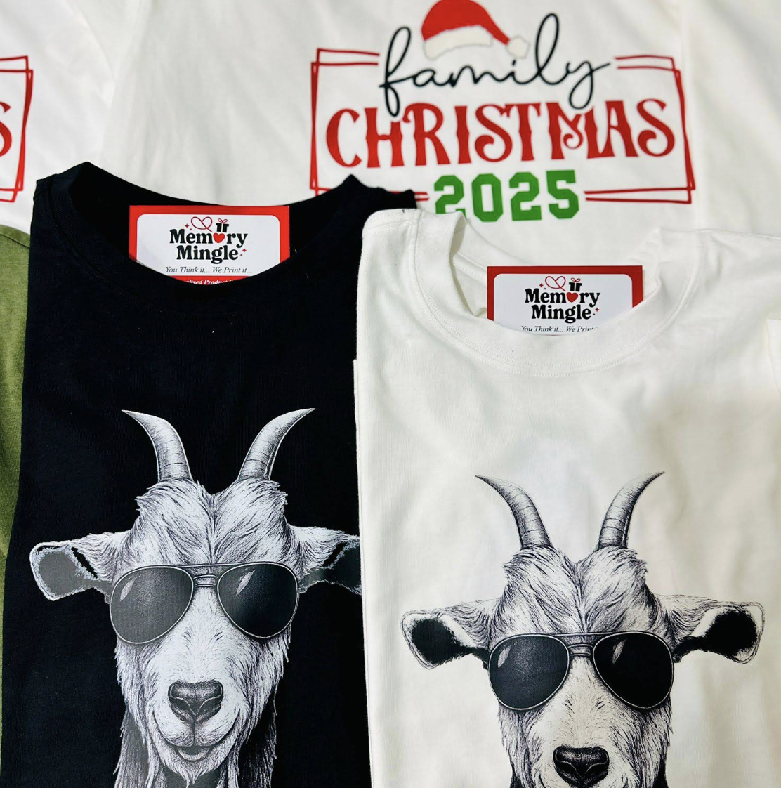 Family Christmas tees